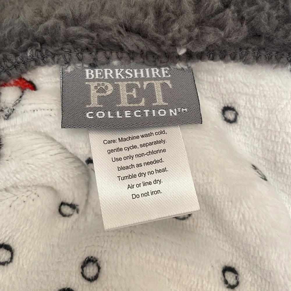 Dachshund themed throw blanket.